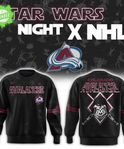 Colorado Avalanche x Star Wars Heritage Night 2025 Sweatshirt – NHL Sci-Fi Fusion