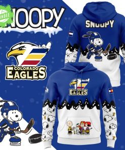 Colorado Eagles x Peanuts Night 2025 “Snoopy” Hoodie