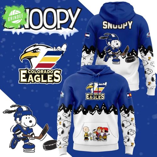 Colorado Eagles x Peanuts Night 2025 “Snoopy” Hoodie