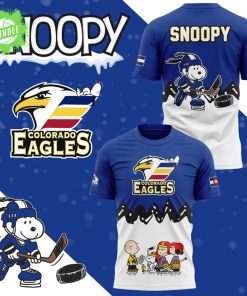 Colorado Eagles x Peanuts Night 2025 “Snoopy” T-Shirt