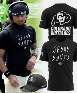 Colorado Football x Jesus Saves T-Shirt – 2024 Game Day Faith Tee
