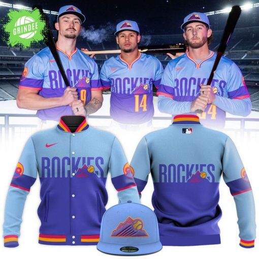 Colorado Rockies City Connect Baseball Jacket 2025