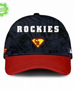 Colorado Rockies MLB x Superman Baseball Jersey Editions Limited 2025 – Superhero x MLB Fans Mashup
