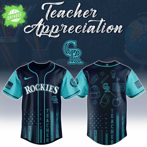 Colorado Rockies MLB x Teacher Appreciation Day Jersey Editions Limited 2025