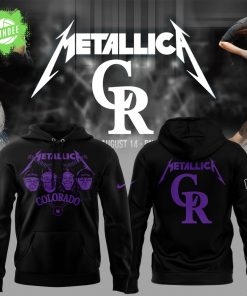 Colorado Rockies Metallica Night Hoodie