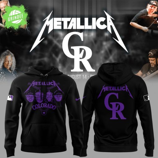 Colorado Rockies Metallica Night Hoodie