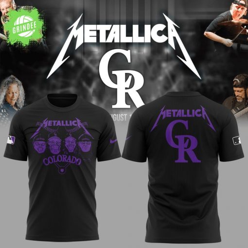 Colorado Rockies Metallica Night T-Shirt