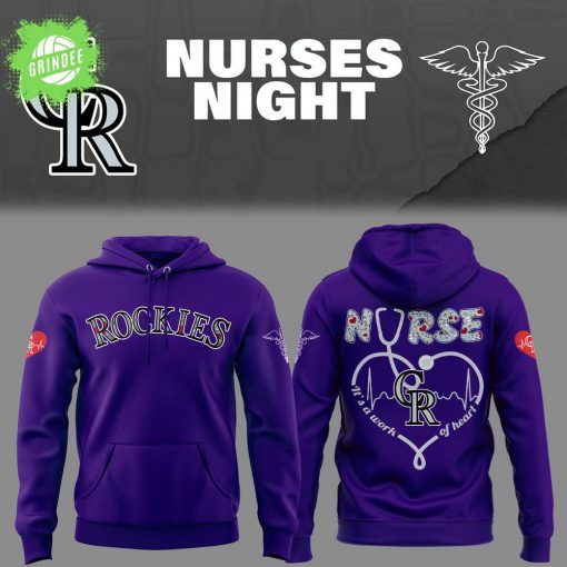 Colorado Rockies Nurses Night 2025 Hoodie