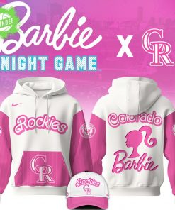 Colorado Rockies x Barbie Night Hoodie – MLB x Barbie Fan Apparel