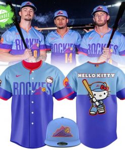 Colorado Rockies x Hello Kitty 2025 Baseball Jersey