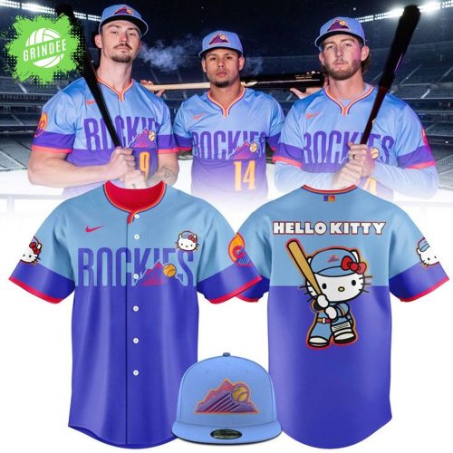 Colorado Rockies x Hello Kitty 2025 Baseball Jersey