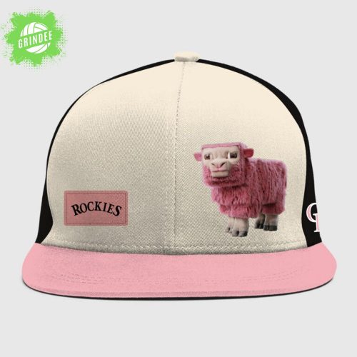 Colorado Rockies x Minecraft Movie Night Pink Jersey – Fan Girl Game Day Edition