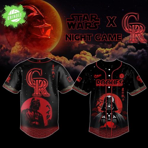 Colorado Rockies x Star Wars Baseball Jersey – Night Game Limited Edition