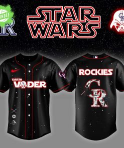 Colorado Rockies x Star Wars Darth Vader Night Jersey – Limited Sith Edition