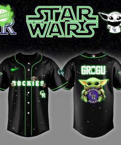 Colorado Rockies x Star Wars Grogu Night Jersey – Baby Yoda Baseball Edition
