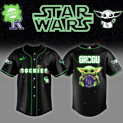 Colorado Rockies x Star Wars Grogu Night Jersey – Baby Yoda Baseball Edition