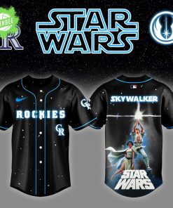Colorado Rockies x Star Wars Luke Skywalker Night Jersey – Galactic MLB Jedi Edition