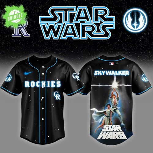 Colorado Rockies x Star Wars Luke Skywalker Night Jersey – Galactic MLB Jedi Edition