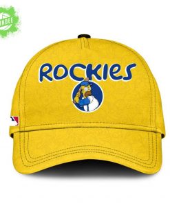 Colorado Rockies x The Simpsons Jersey – MLB Cartoon Crossover Limited Edition
