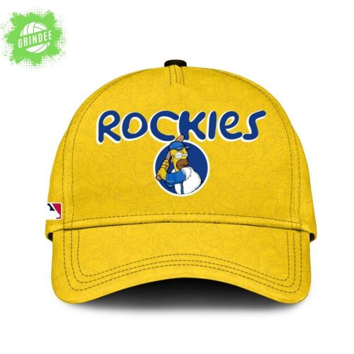 Colorado Rockies x The Simpsons Jersey – MLB Cartoon Crossover Limited Edition