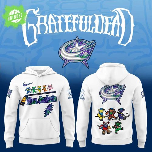 Columbus Blue Jackets x Grateful Dead Night Hoodie