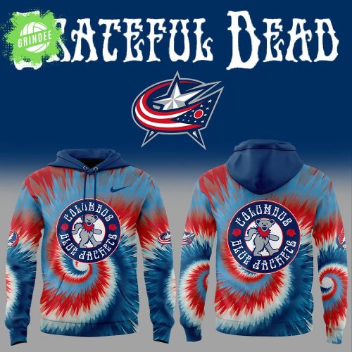 Columbus Blue Jackets x Grateful Dead Night New Edition Hoodie