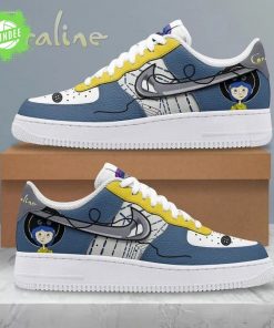Coraline Custom AF1 Shoes – Horror Theme Edition