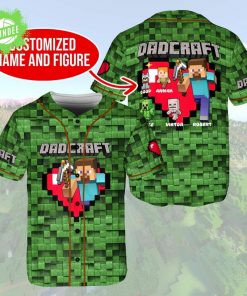 Customized Dadcraft Baseball Jersey – Personalize Your Game Day Style