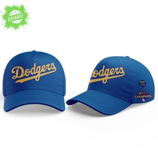 DODGERS GOLD COLLECTION World Series Champions Cap – Collector’s Edition