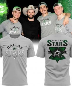 Dallas Stars 2025 Stanley Cup Playoffs T-Shirt – Heather Gray Official Fan Gear