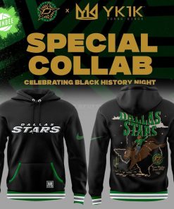 Dallas Stars Black History Night Hoodie – Heritage Tribute 2025