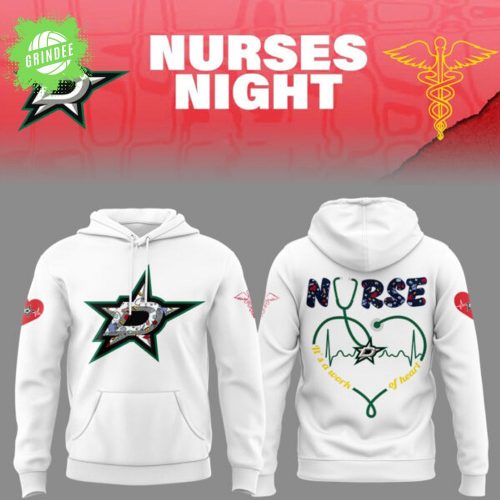 Dallas Stars Nurses Night 2025 Hoodie