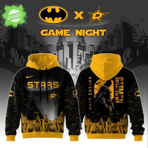 Dallas Stars x DC Batman Game Night Special Edition Hoodie
