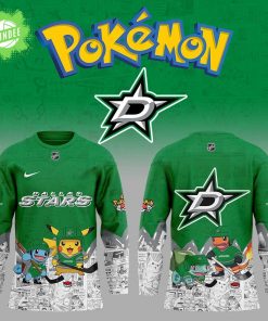 Dallas Stars x Pokémon Hockey Jersey – Limited Collector’s Edition