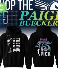 Dallas Wings Paige Bueckers 2025 Heritage Black Hoodie – Limited Edition