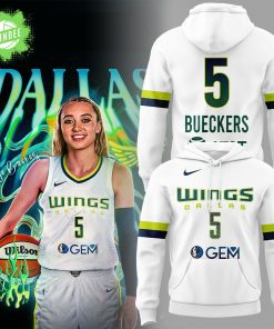 Dallas Wings Paige Bueckers 2025 Heritage Hoodie – Limited Edition