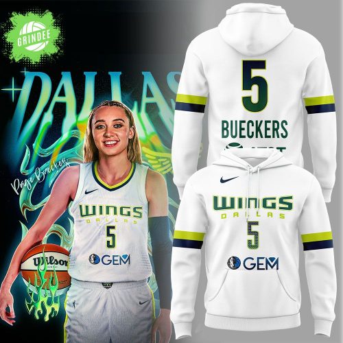 Dallas Wings Paige Bueckers 2025 Heritage Hoodie – Limited Edition