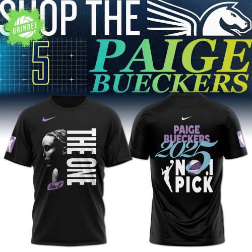 Dallas Wings Paige Bueckers Series 2025 WNBA Black T-Shirt