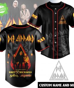 Def Leppard Rock Band Baseball Jersey – Collector’s Edition