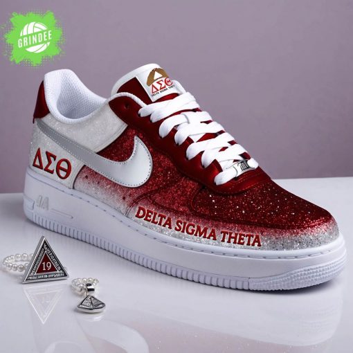Delta Sigma Theta PREMIUM AF1 SNEAKER – Exclusive Sorority Custom Shoes
