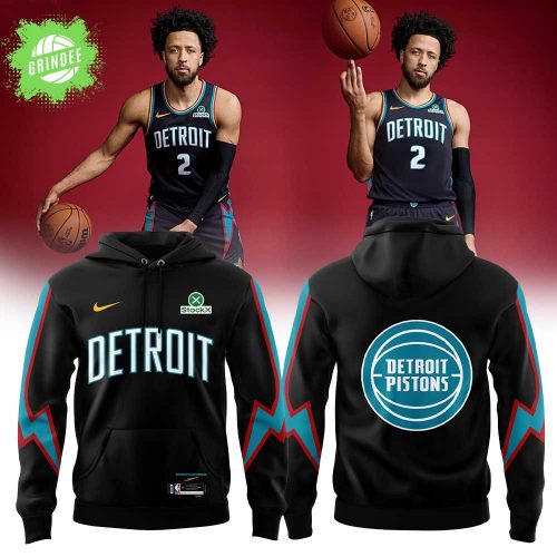 Detroit Pistons 2025–26 City Edition Uniforms Hoodie
