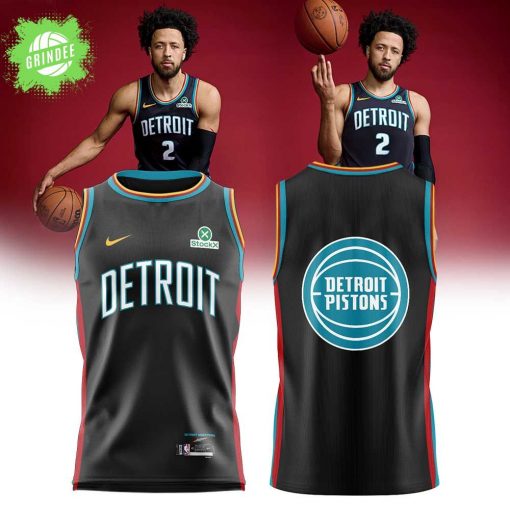Detroit Pistons 2025–26 City Edition Uniforms NBA Jersey