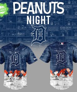 Detroit Tigers 75th Anniversary of Peanuts Baseball Jersey – Limited Edition MLB Apparel