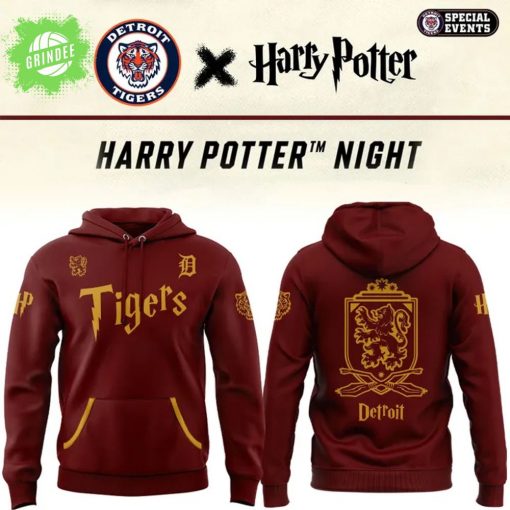 Detroit Tigers Harry Potter Night 2025 Hoodie – Special Edition