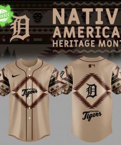 Detroit Tigers Native American Heritage Month Baseball Jersey – MLB Cultural Tribute