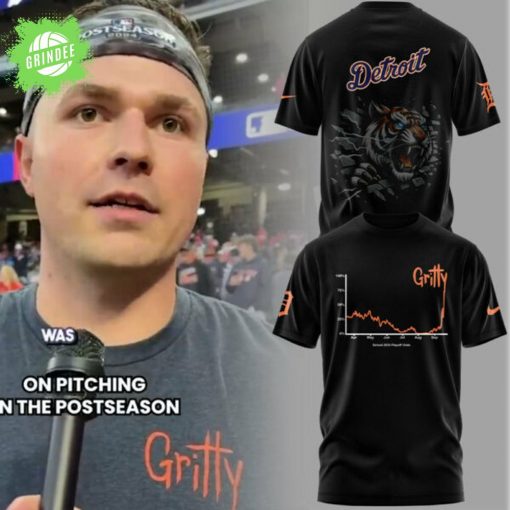 Detroit Tigers Skubal’s Gritty Black T-Shirt Limited