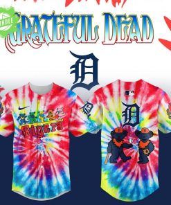 Detroit Tigers x Grateful Dead New Baseball Jersey – Classic Rock x Baseball Collaboration