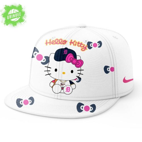 Detroit Tigers x Hello Kitty Baseball Jersey – Cute Anime Crossover