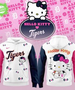Detroit Tigers x Hello Kitty Hoodie – Limited Cartoon Edition