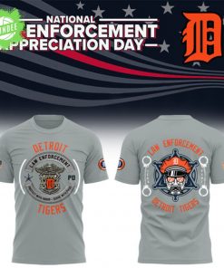 Detroit Tigers x Law Enforcement Appreciation 2025 T-Shirt